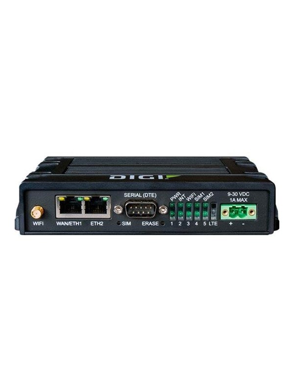Digi IX20 - wireless router - WWAN - DIN rail mountable - Wireless router
