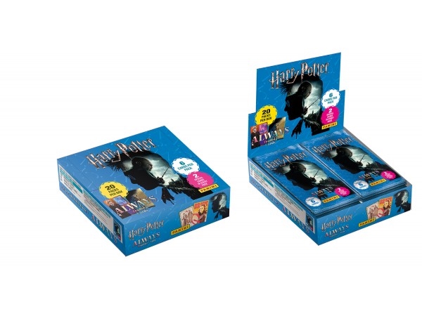 Panini Harry Potter samlarkortspåsar, display, 20 st.