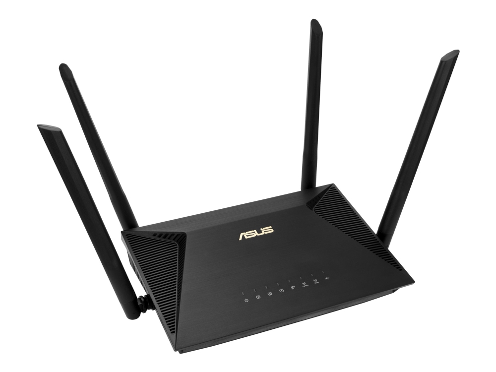 ASUS RT-AX53U Wi-Fi 6 - Trådlös router - Svart, bild 2