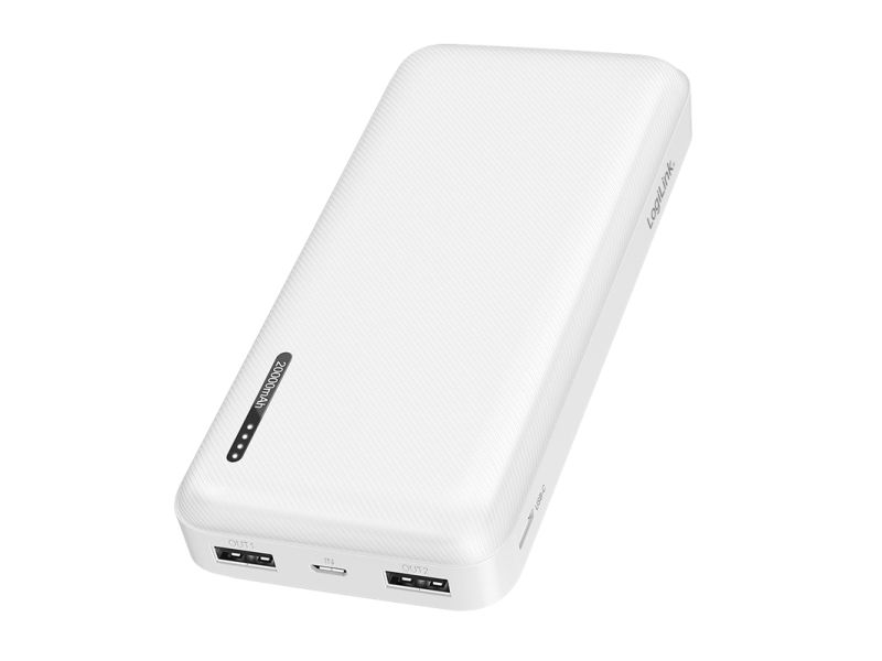 LogiLink PA0323W, 20000 mAh, 12 W, Vit