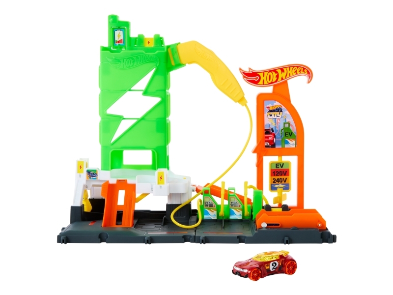 Hot Wheels City Supercharging Car Station