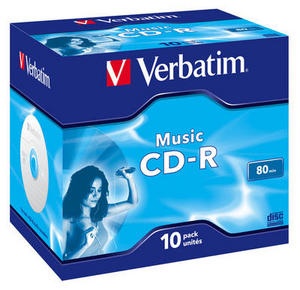 Verbatim CD-R Audio/Music 10-pack