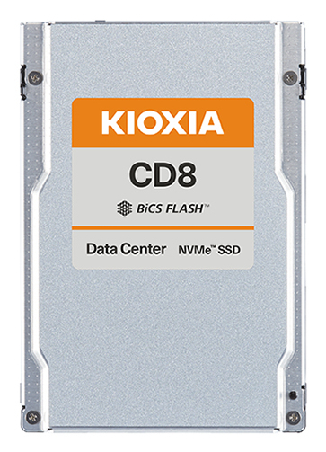 1,6 TB Kioxia CD8 SSD, U.2, TLC, NVMe Gen4, Mixed Use, bild 3