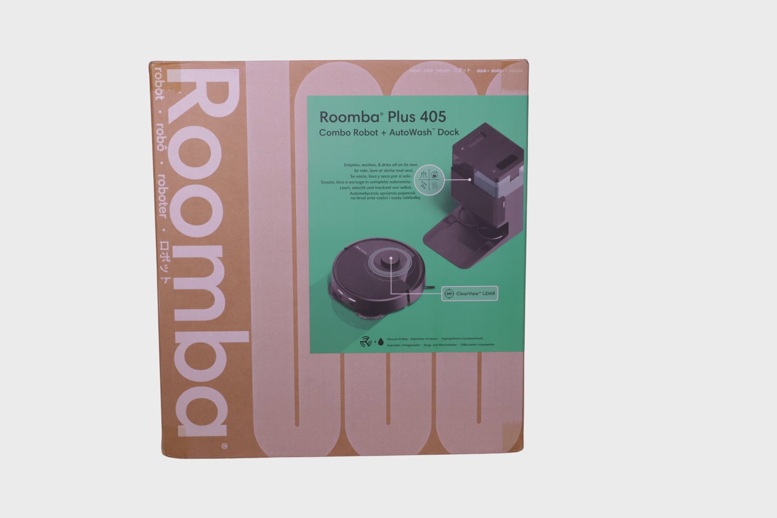 iRobot Roomba Combo 405 Plus Robotdammsugare G185040 (svart)