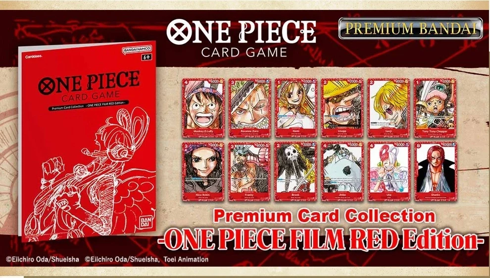 One Piece CG Premium Card Coll. Film Red