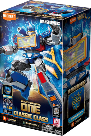 Blokees Transformers One Classic Class 17 - Soundwave Model Kit Figure