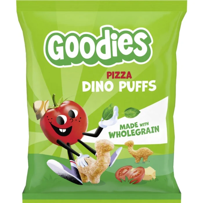 Goodies Dino Puffs Pizza 30 g