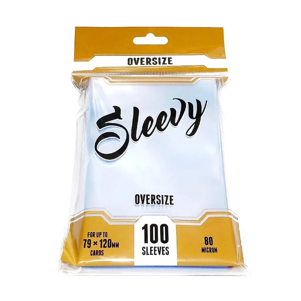 Sleevy Oversize Clear (100 sleeves for 79x120 mm cards)