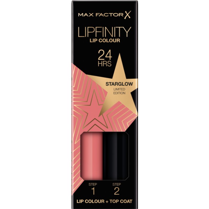 Max Factor Lipfinity 2-Step Long Lasting Lipstick 080 Starglow