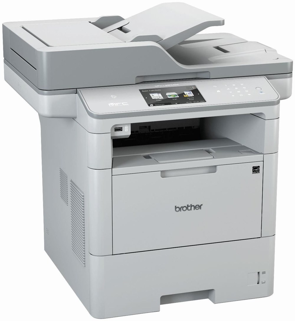 Brother MFC-L6900DW, skrivare + scanner + kopiator + fax, 50 ppm, 600x1200 dpi, 520 arks pappersinmatning, duplex, AirPrint, NFC, LAN/USB/WiFi, bild 3