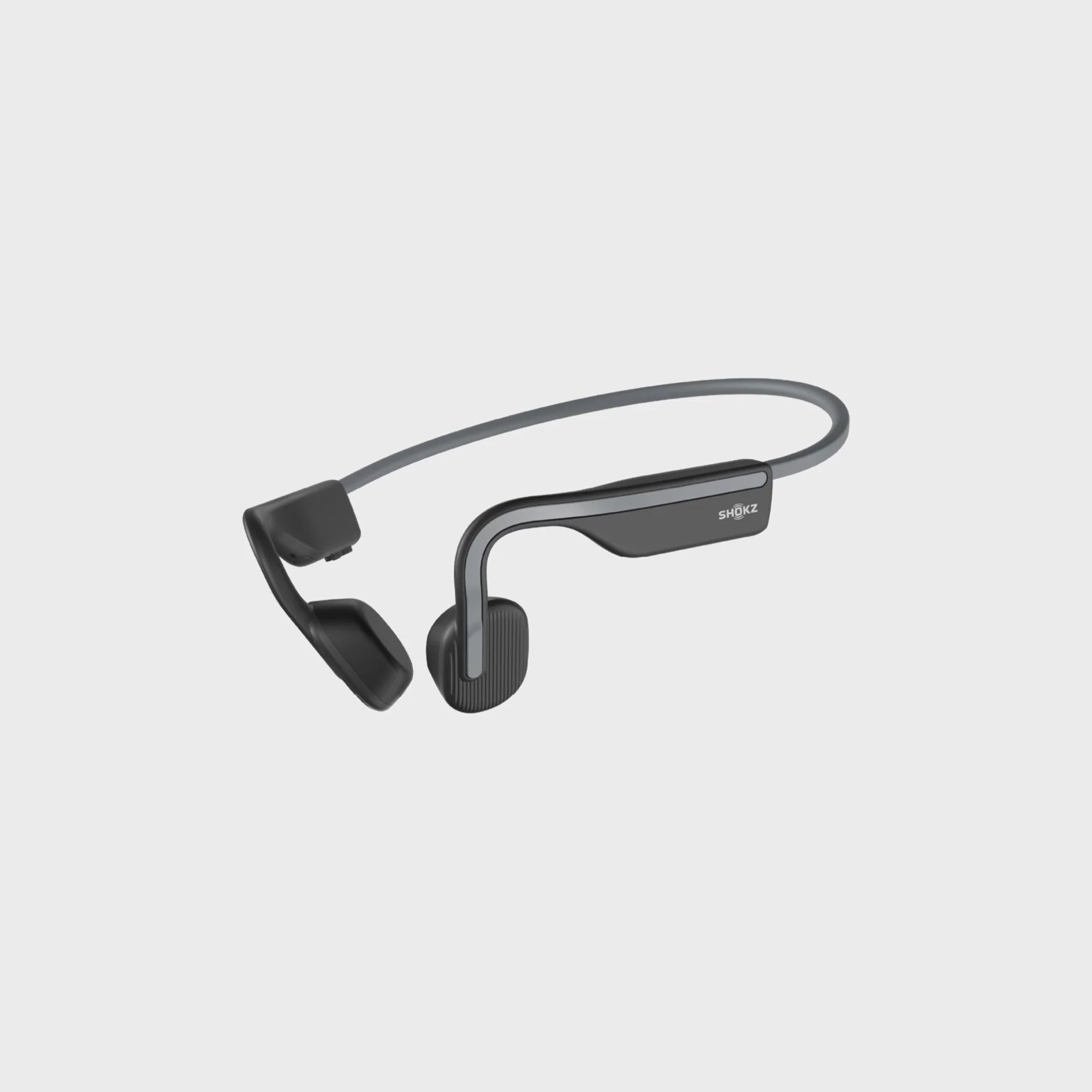 Shokz OpenMove trådlösa open-ear hörlurar (grå)