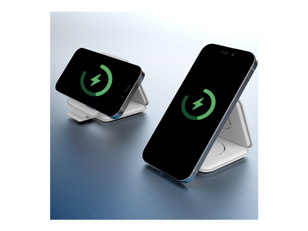 J5create - Qi2 3-In-1 Magnetic Travel Wireless Charging Station, bild 4