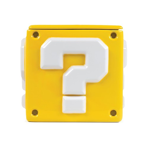 Nintendo - Super Mario Question Mark Block Cookie Jar - Vibrant
