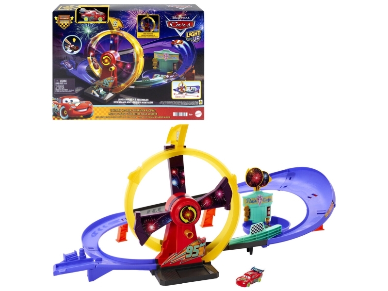 Pixar Cars - Lightning McQueens Celebration Raceway