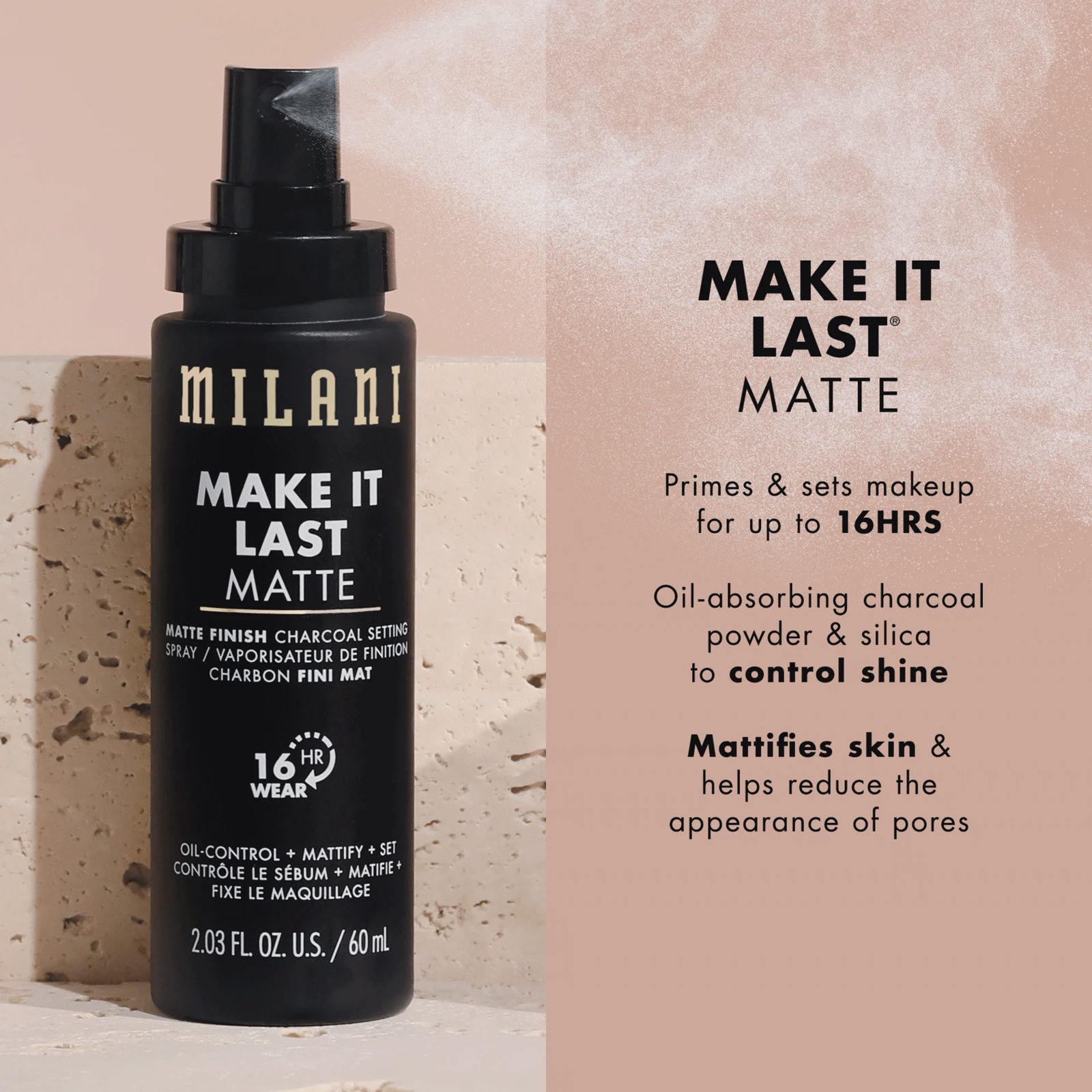 Milani Make It Last Matte Charcoal, bild 3