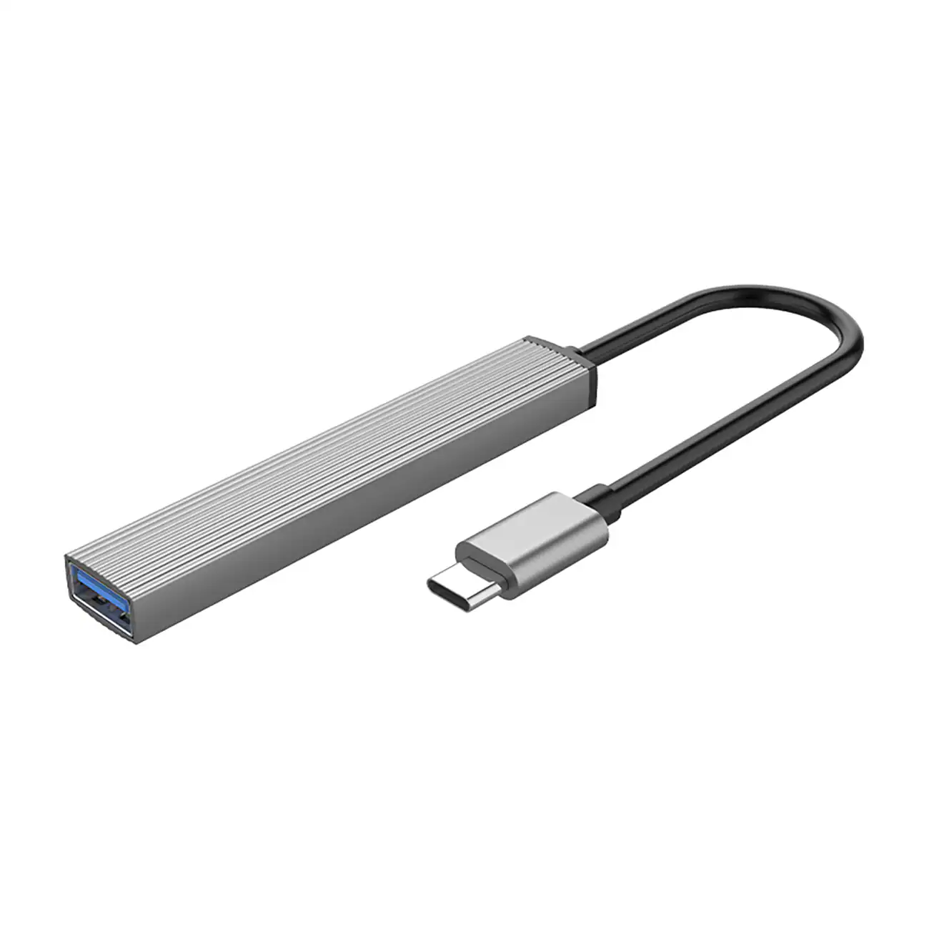 Orico AH-13 USB-C Hub Dockningsstation 1x USB-A 3.0 + 3x USB-A 2.0 - Grå