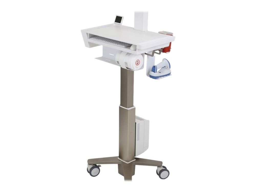 Ergotron LiFeKinnex Smart Battery Dock - Laddningsdocka - AC 100-240 V - 1 x batteri - Europa - vit - för P/N: SV10-1300-0, SV41-6320-0, SV43-1330-0, SV43-13A0-0, SV43-13B0-0, SV43-13C0-0