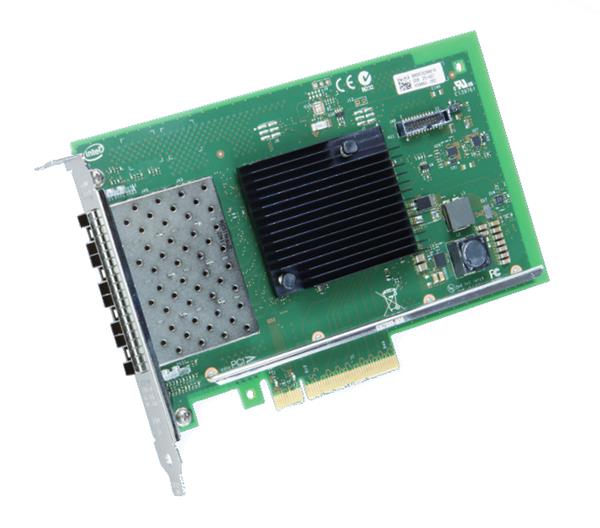 Intel Ethernet Converged Network Adapter X710-DA4, 4x10Gigabit SFP+, PCI Express x8, Low Profile, bild 3