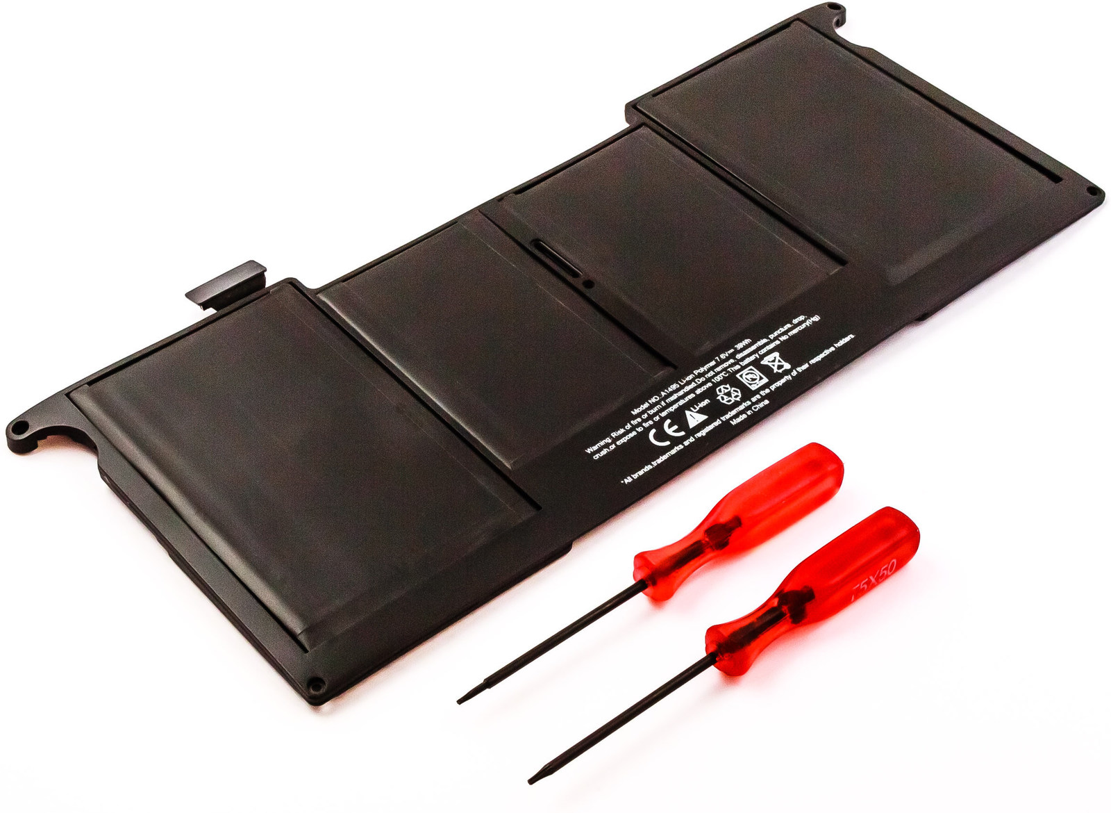 Batteri CoreParts 39Wh 4-cell Li-Po till Apple MacBook Air 11-tum (Early 2014, Early 2015, Mid 2013) A1465, bild 4