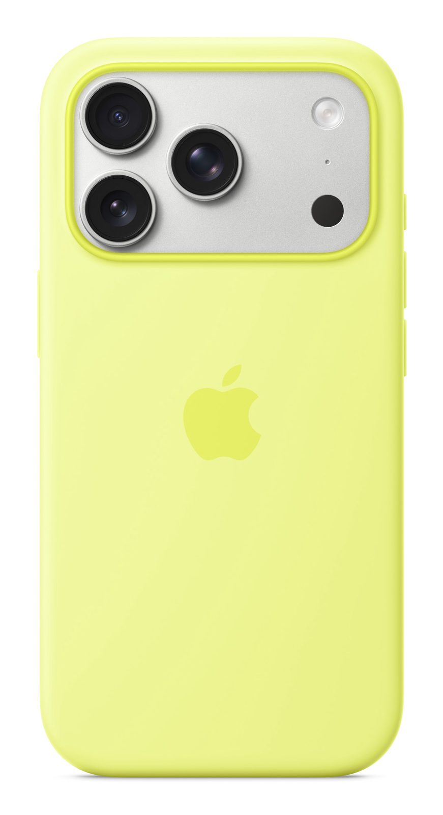 Apple iPhone 17 Pro Silicone skal MagSafe, neongul, bild 3