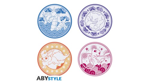Pokemon tallrikar - Set of 4 Plates - Japanese Style (4-pack), bild 3