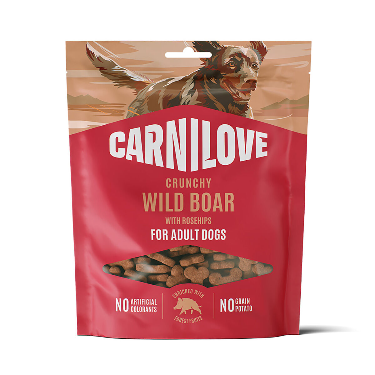 Carnilove Dog Crunchy Snack Wild Boar with Rosehips Hundgodis 200 g