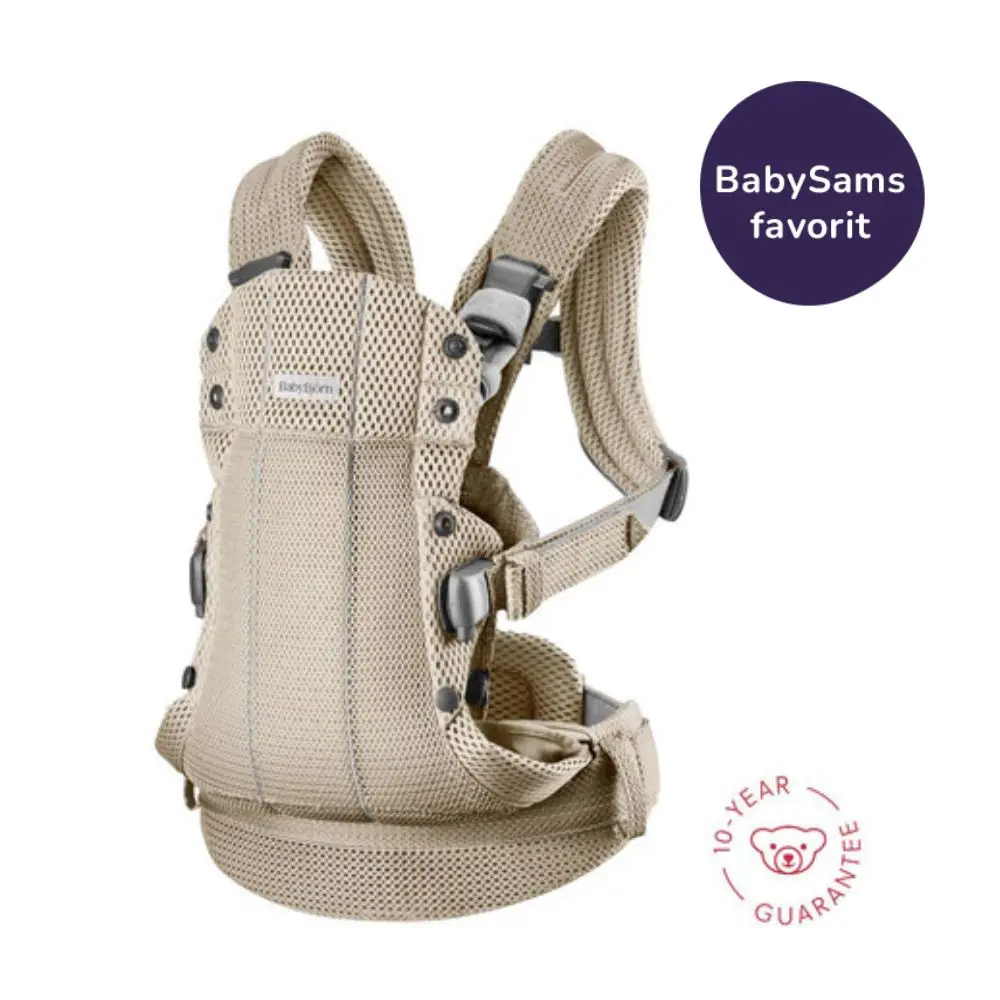 BabyBjörn Bärsele Harmony 3D-mesh Gråbeige, bild 2