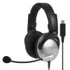 KOSS Headset SB45 USB On-Ear - Silver/Svart