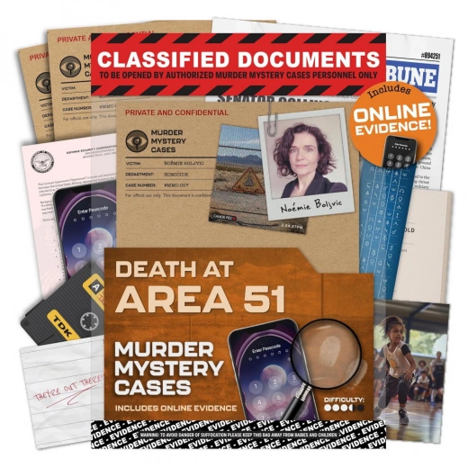 Murder Mystery Cases: Death at Area 51, bild 2