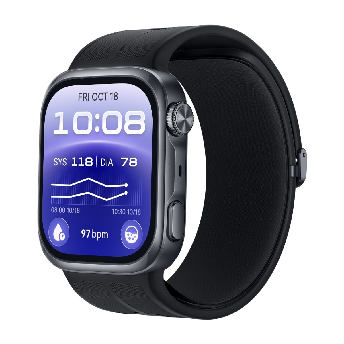 HUAWEI WATCH D3 smartwatch 41 mm, svart, bild 4
