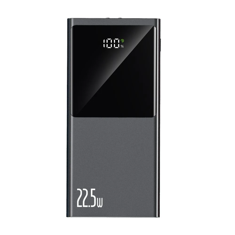 Powerbank Tech-Protect PB13 20000mAh 22.5W 2x USB-A/USB-C/Lightning med kabel - grå, bild 3