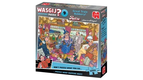Wasgij? Retro Mystery #9 - Great Train Robbery! 1000 Bitar, bild 3