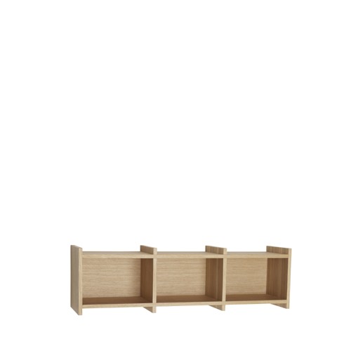 Hübsch – Focal Hylla – 80x20xH23 cm – Ek