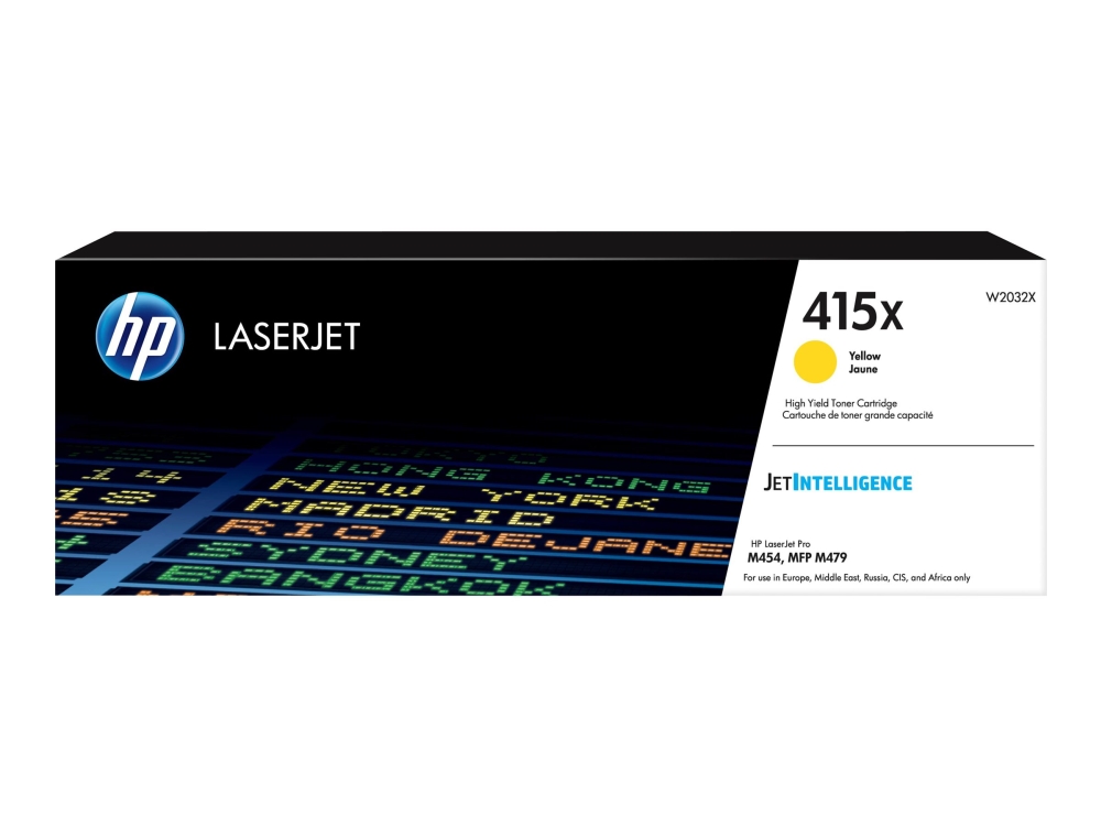 HP 415X 1 Styck Original, gul w2032x, bild 2