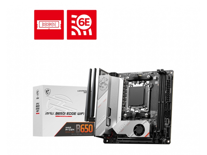 MSI MPG B650I Edge WiFi, bild 5