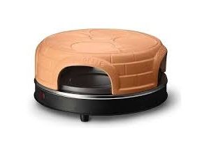 Emerio Pizzarette, 1 pizza/pizzor, Svart, Brun, 1100 W, 220 - 240 V, 50 / 60 hz, CE