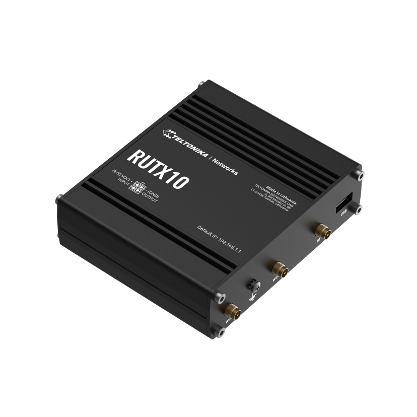 Teltonika RUTX10, 1xWAN, 4xLAN, WiFi 5 Wave2, USB/Bluetooth