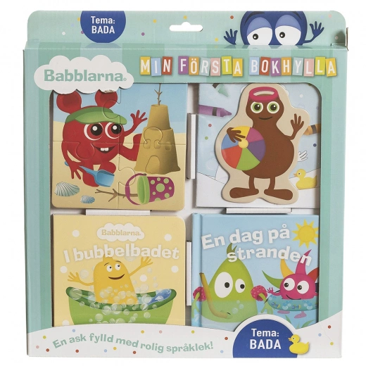 Babblarna Min första bokhylla - Bada