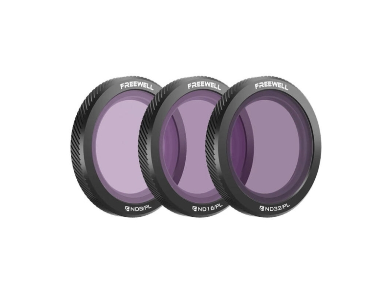 Freewell set med 3 filter grå polarisationsfilter ND/PL 8/16/32 för DJI Neo / FW-NE-BRG