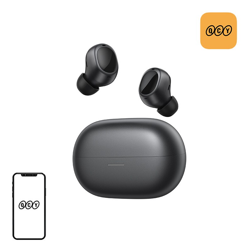 QCY Melobuds A30 Wireless Earbuds - Black, bild 4