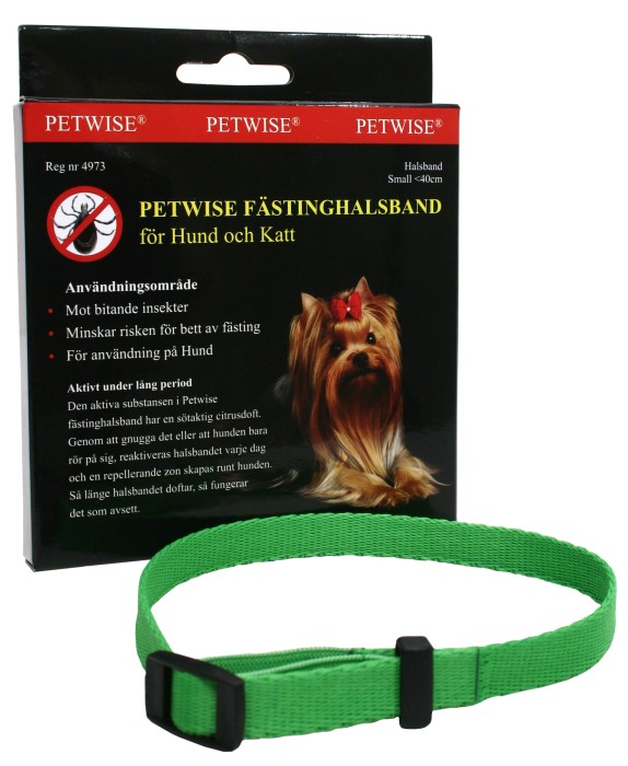 Petwise fästinghalsband för hund small <40 cm