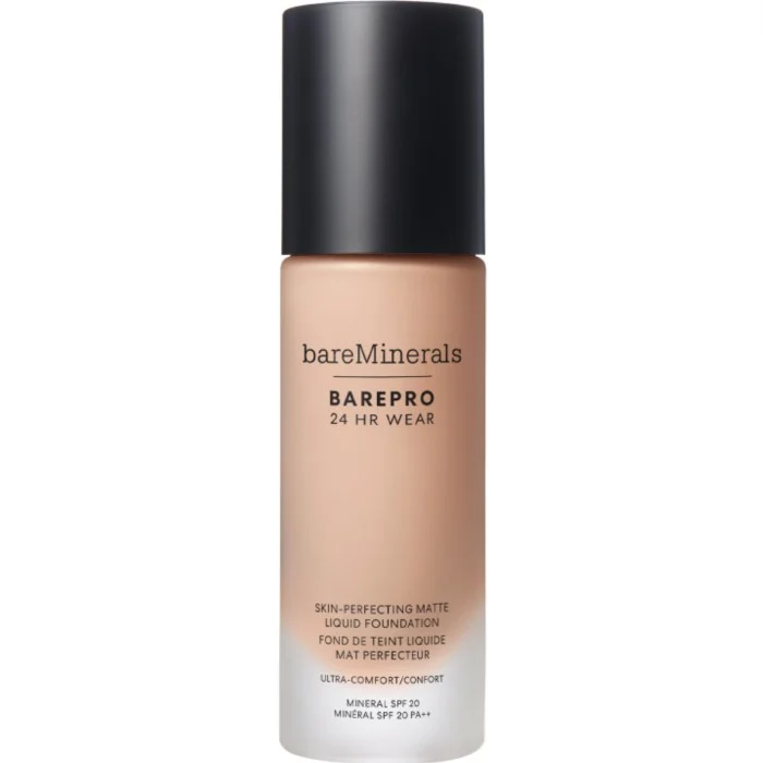 bareMinerals BAREPRO 24HR Skin-Perfecting Matte Liquid Foundation SPF 20 Light 25 Cool Light 25 Cool