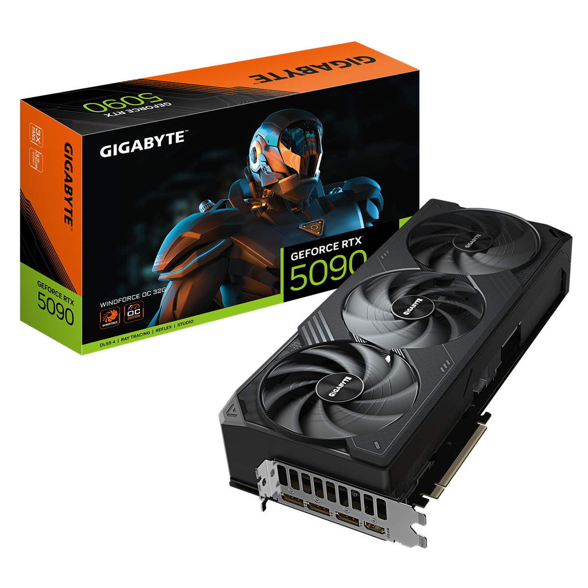 Gigabyte GeForce RTX 5090 32GB Windforce OC