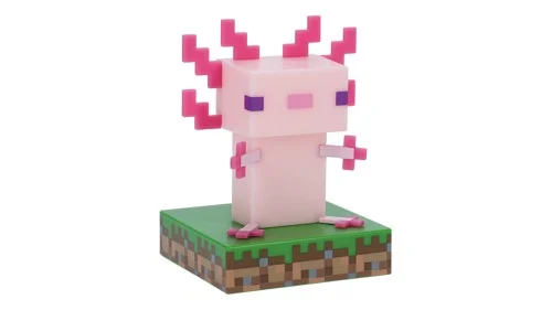 Paladone Minecraft Axolotl ikonlampa, bild 4