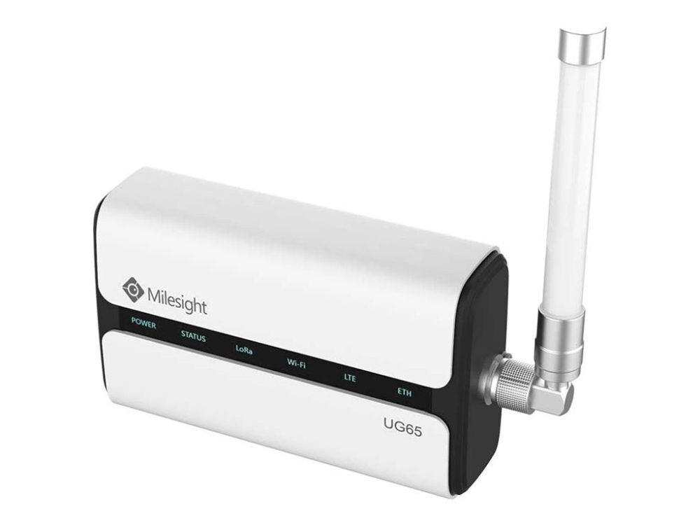 Milesight UG65-868M-EA-H32 IoT-gateway LoRaWAN 1GbE Wi-Fi 2.4 GHz
