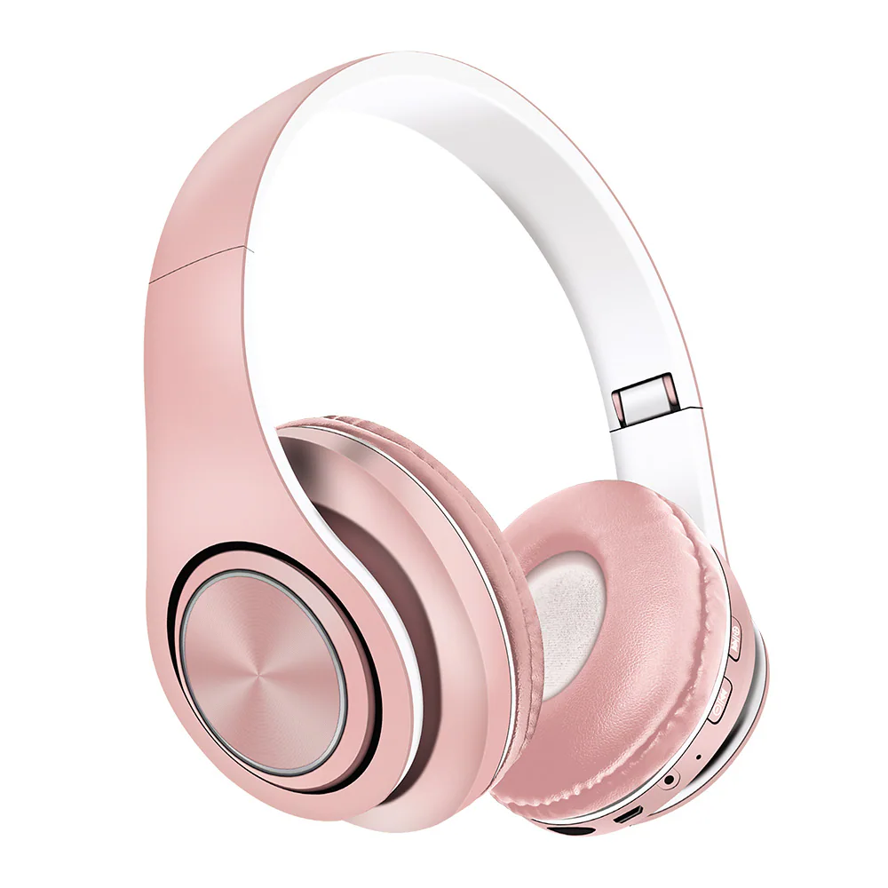 United Bluetooth-headset - Rosa / hörlurar med mikrofon / trådlöst headset