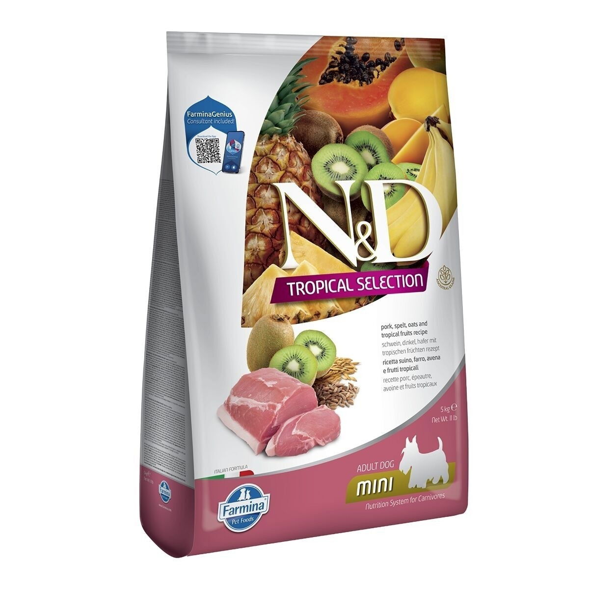 Farmina N&D Dog Tropical Pork Small 5kg