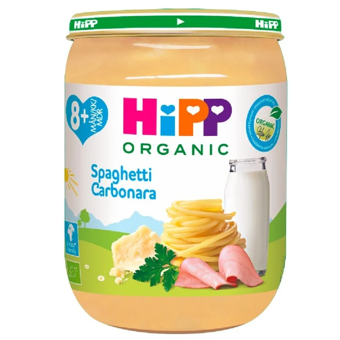 HiPP Spaghetti Carbonara 8M 190 g