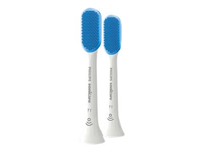 Philips Sonicare TongueCare+ HX8072/01 tungborsthuvuden, 2-pack, vit