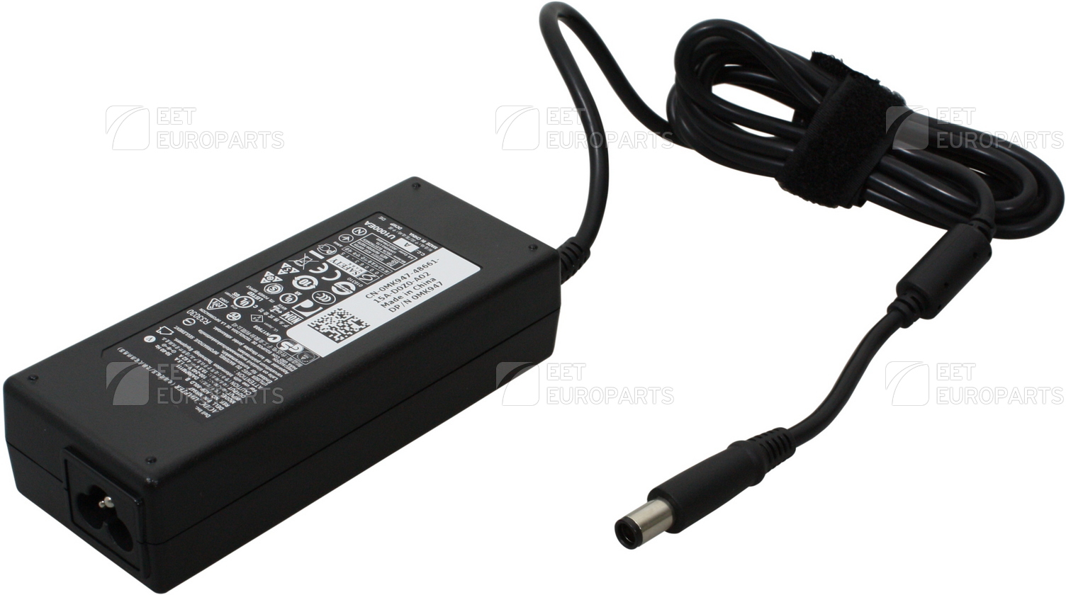 AC-adapter 90W 19,5V 4,62A 3-pin, strömkabel ingår ej, passar Dell, bild 2